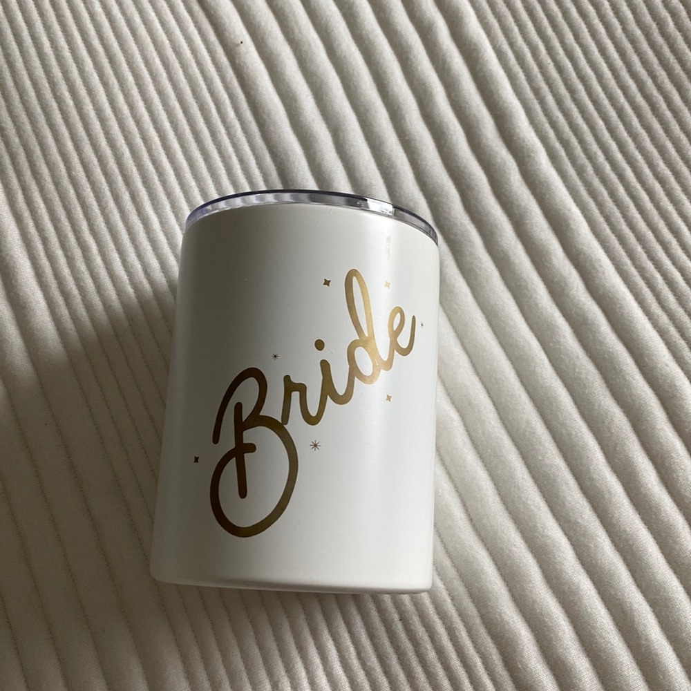 Bride tumbler!